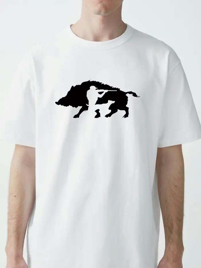 T-shirt de chasse créatif pour la chasse au sanglier
