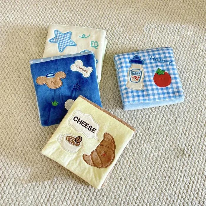 Jouet pour chien en peluche, type livre de simulation, couineur, jouet de fouille et de puzzle, interactif, jeu de cache-cache, anti-stress, résistant aux morsures, jouet à mâcher.