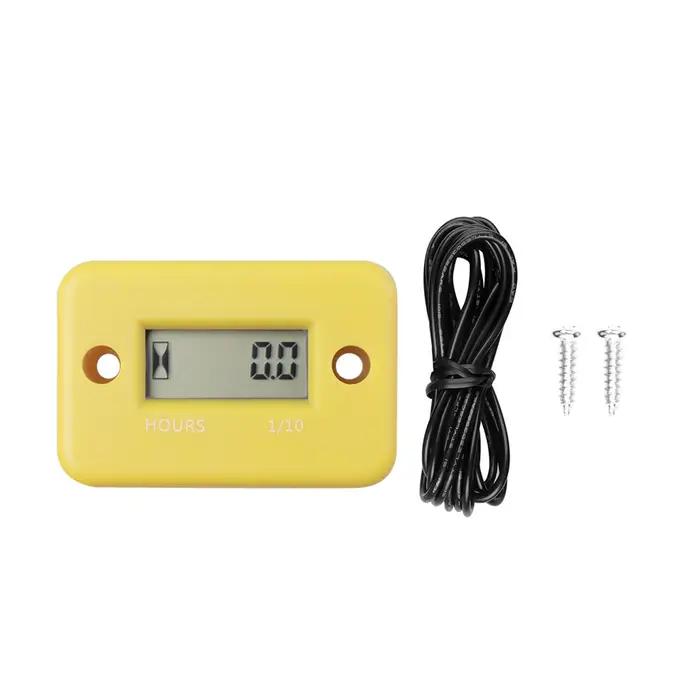 Compteur horaire numérique à écran LCD étanche