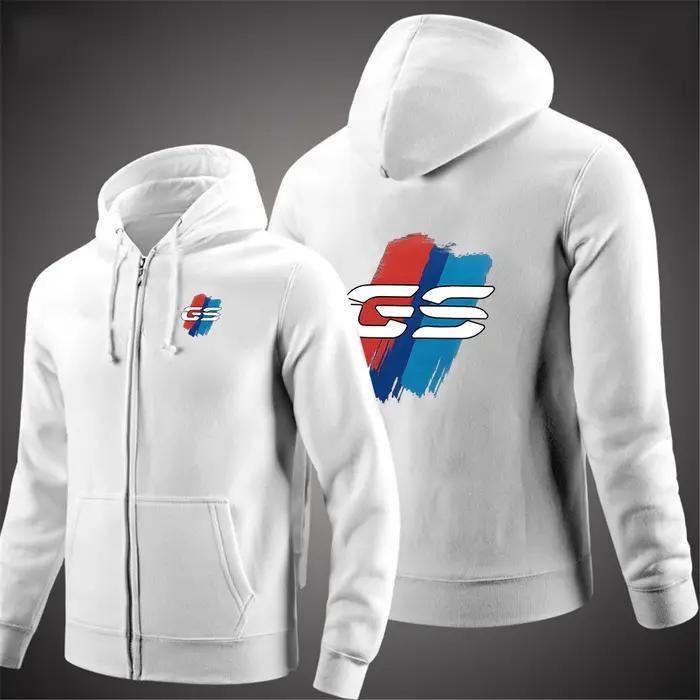 GS Adventure moto hommes à capuche couleur unie vêtements de sport sweats
