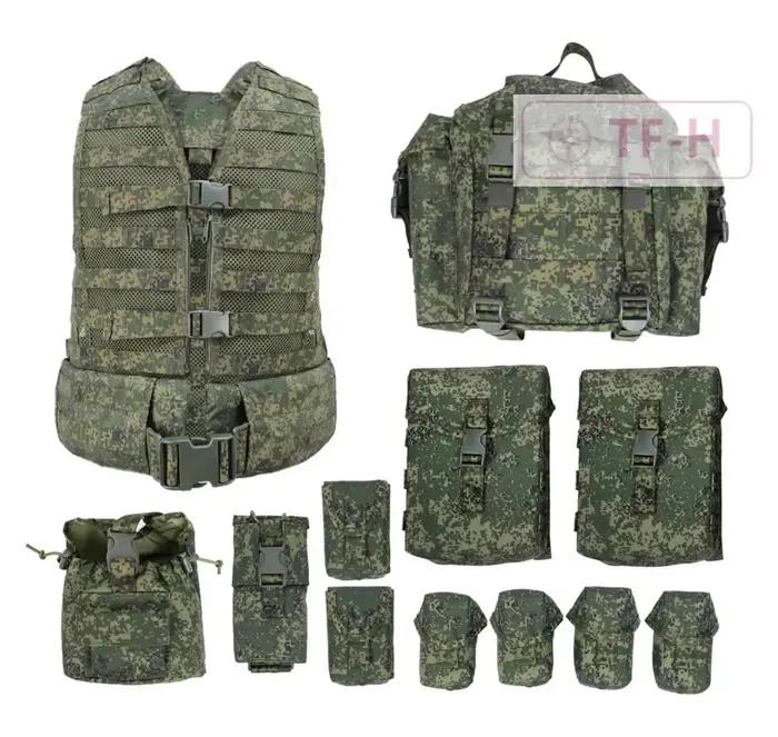Ensemble d'équipement de Combat de tir russe de troisième génération Gen 3 6Sh117 PKM