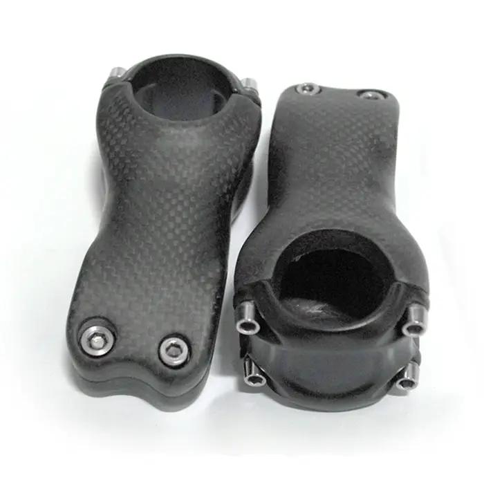 Potence ultralégère en carbone, mat 3K, 6, 17 degrés, 60mm-130mm, VTT, vélo de route