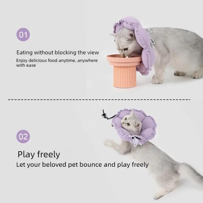 Collier anti-léchage pour chat et chien