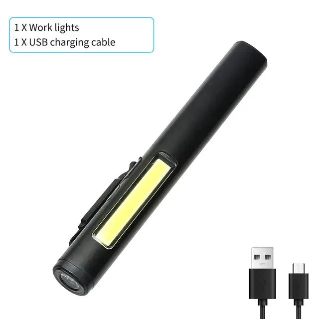 Mini lampe à stylo LED Portable COB