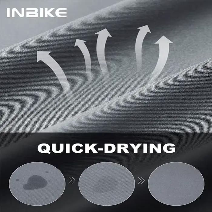 INBIKE maillot de vélo à manches courtes homme été maillot de cyclisme sur route vêtements pour homm