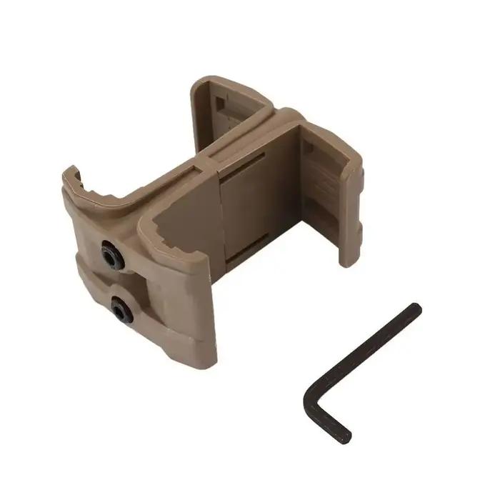 Coupleur magnétique tactique Double pince à maillons ABS