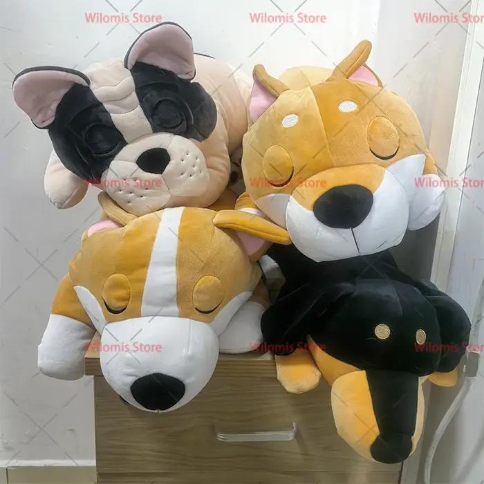 Jouet en peluche chien saucisse simulation kawaii doux et mignon poupée nano corgi teckel cadeau enfant occasions spéciales
