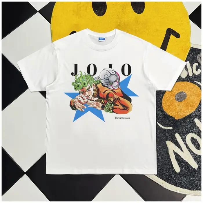 T-shirt Anime Vintage Décontracté en Coton pour Hommes - Polyvalent pour Toutes les Saisons et Occasions Spéciales