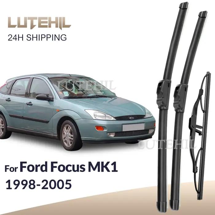 Pour Ford Focus MK1 1998-2005 1999 2000 2001 2002 essuie-glace avant et arrière balais d'essuie-glac