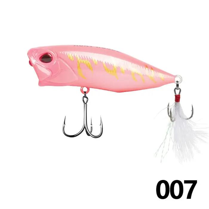Hunthouse pealis fangpop Popper leurre de pêche 65mm 8.5g Topwater Poppers