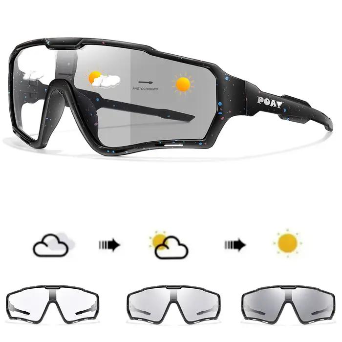 POAT tout nouveau Style lunettes de soleil photochromiques sport hommes femmes vtt vélo