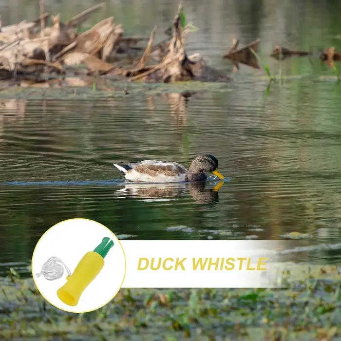 Appeau chasse plastique imitation son - Sifflet portable pour faisans et oies - Son fort pour chasse extérieure