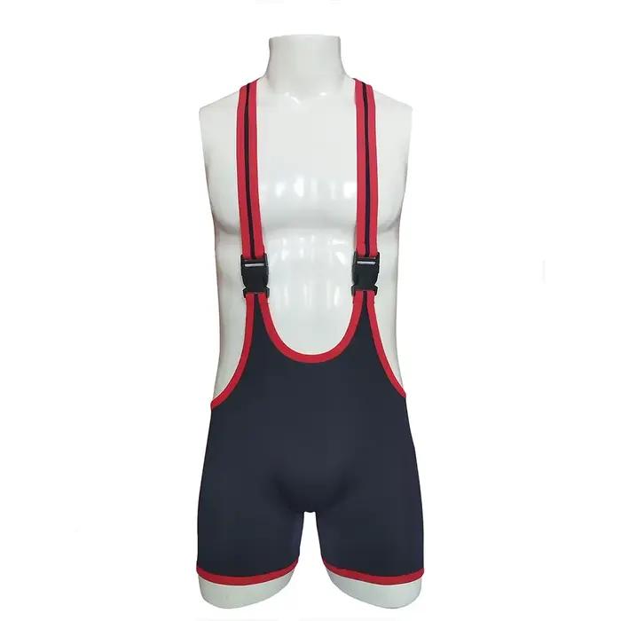 Sous-vêtements de body sexy à rayures arc-en-ciel pour hommes