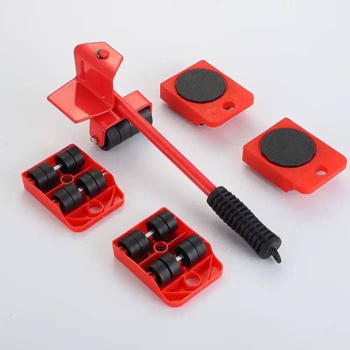 Ensemble de rouleaux de Transport mobiles pour meubles, retrait, levage, ensemble d'outils mobiles,
