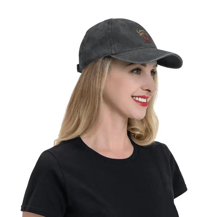 Casquette de baseball Yorkshire Terrier en coton pour homme et femme protection solaire extérieur quatre saisons