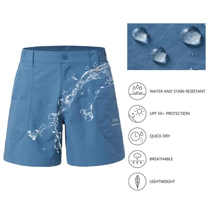 Bassdash-Short cargo de pêche pour homme, séchage rapide, randonnée, multi-poches, FS25M, Udisled 50