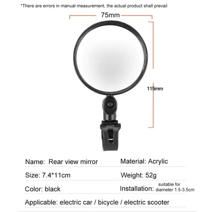 Rétroviseur pour trottinette électrique Xiaomi