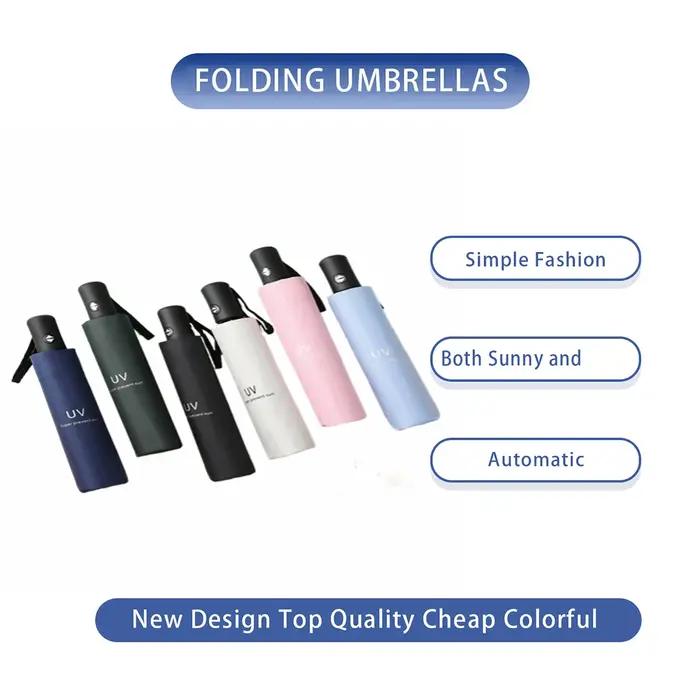 Parapluie automatique de haute qualité à 8 nervures – ouverture/fermeture à une touche