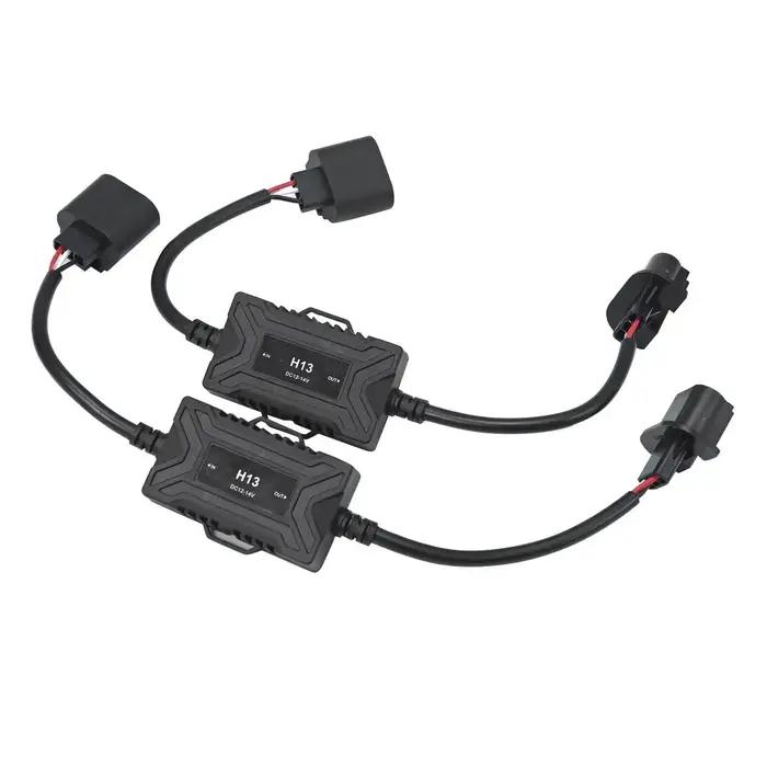 Décodeur d'erreur d'ampoule Anti-scintillement LED Canbus H4 H7 H11 H13 9005/9006/9012, adaptateur d