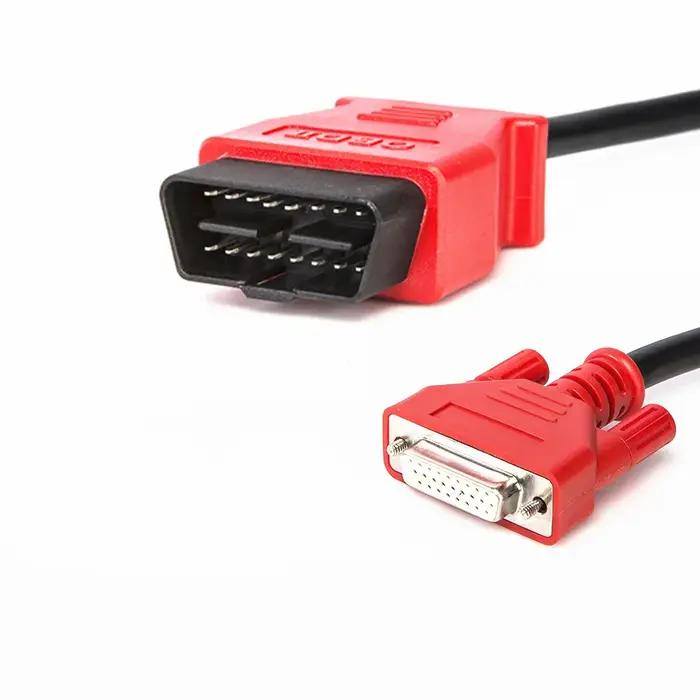 Câble d'extension OBD Durable pour Diagnostic de voiture, outil de Diagnostic automobile, 3 rangées