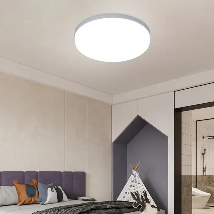 Plafonnier circulaire LED ultra-fin, lumière moderne pour chambre à coucher, salon, 18W 24W 36W 48W,