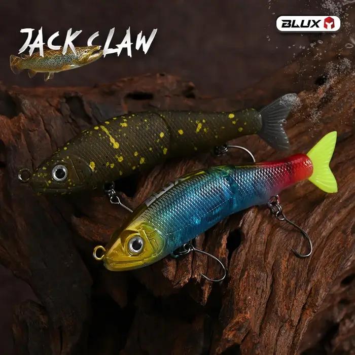 Leurre de pêche BLUX JACK CLAW 70S Swimbait 70mm 4.6g pour truite et perche - appât dur coulant