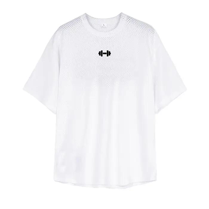 Chemise ample surdimensionnée à manches courtes