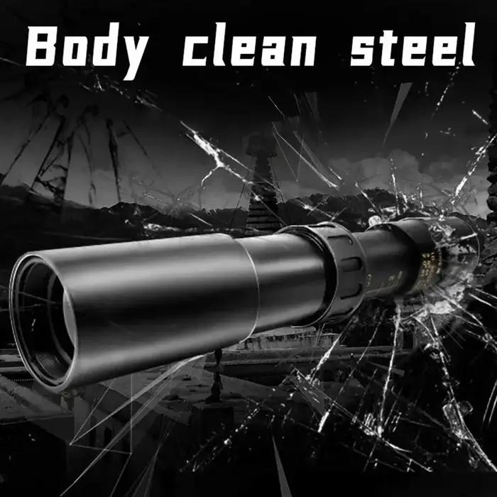 Télescope super zoom portable haute définition pour voyage et chasse - Observation longue distance compacte