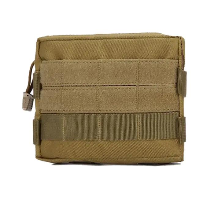 Le kit d'outils de transport quotidien en plein air peut être accroché sur le gilet extérieur, une ceinture de sac à dos en plein air