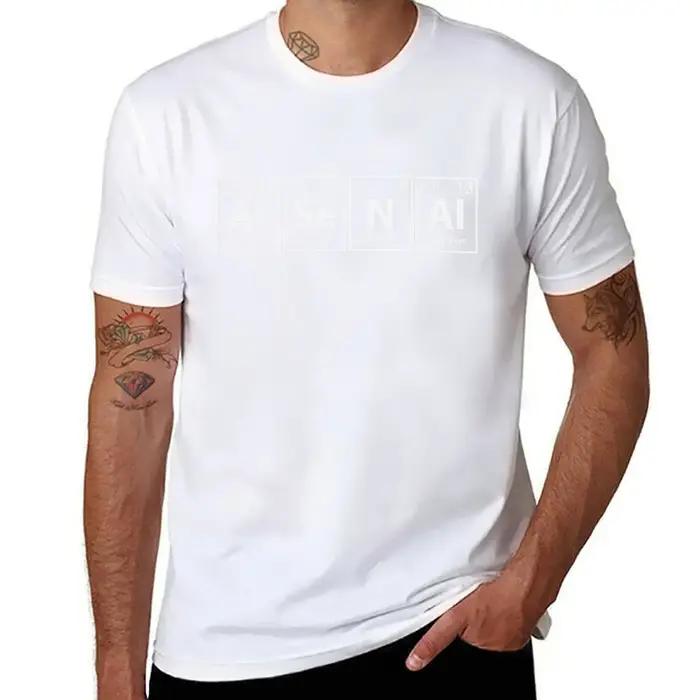 Arsenal (Ar-Se-N-Al) éléments périodiques orthographe T-Shirt chemises graphiques saint valentin vêtements homme vêtements de luxe hommes