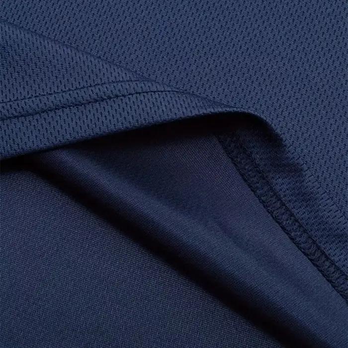T-shirt en polyester décontracté pour hommes, imprimé, col rond, léger et respirant, parfait pour l'été et les journées décontractées