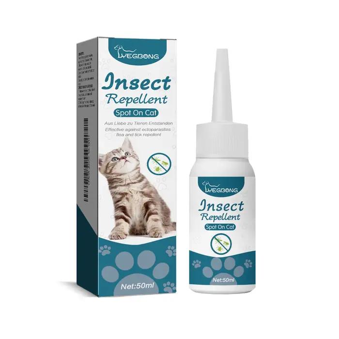 Gouttes de déworming pour animaux de compagnie pour éliminer les puces