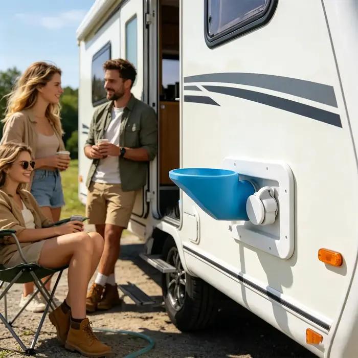 Entonnoir de remplissage d'eau pour camping-cars