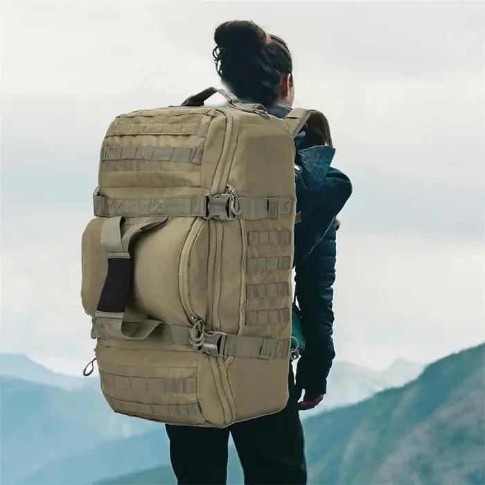 Sac à Dos Tactique 80L Molle Randonnée Camping Grande Capacité pour Alpinisme et Voyage
