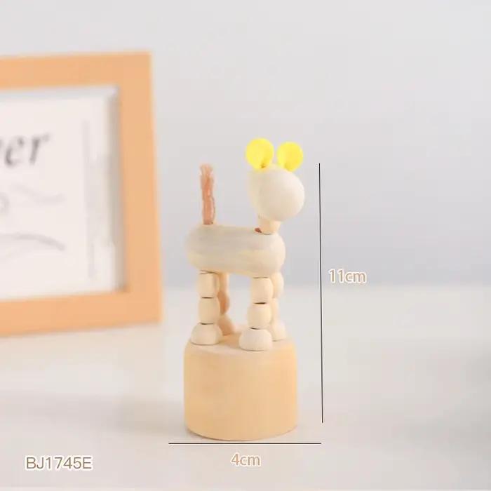 Marionnette dansante mignonne, série d'ornements d'animaux Kawaii, ornements de bureau pour chambre