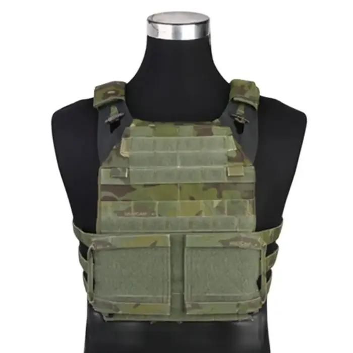 Gilet de chasse Emersongear, porte-plaques d'assaut, protection corporelle, armure de combat, randonnée, camping, nylon, sport, extérieur