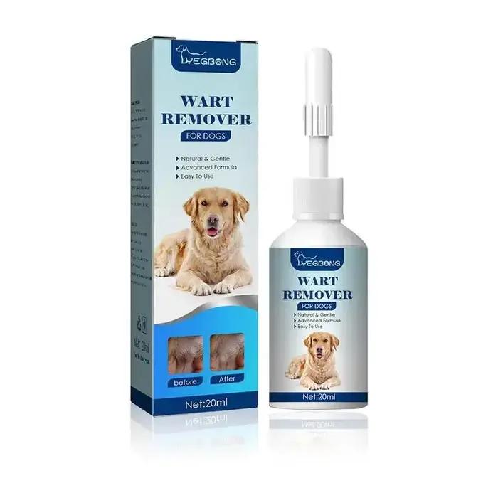 Traitement Naturel et Indolore pour les Verrues des Chiens et des Animaux – Élimine les Grains de Beauté et les Taches Cutanées – Soin Nettoyant Liquide Y1L9