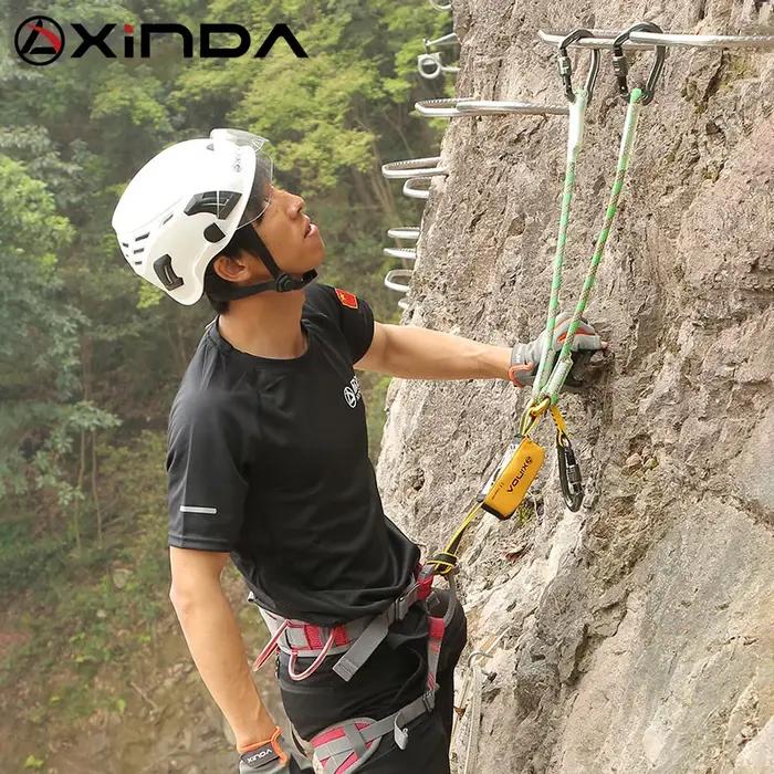 Ceinture de Sécurité Lanière Harnais Xinda Haut Résistance Portable Anti-Chute Pourgrimpeurs Alpinistes Randonneurs Occasions Spéciales