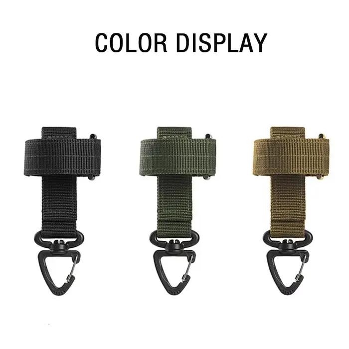 Mousqueton de montagne pour clés et équipement - Accessoire ceinture randonnée et camping