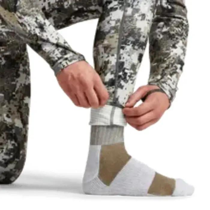 Sous-vêtements thermiques chasse homme 3M anti-odeurs - Couche de base technique moyenne pour activités outdoor