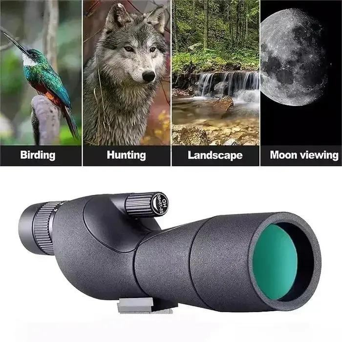 Télescope spotting scope 25-75x60 puissant - Monoculaire zoom FMC BAK4 étanche observation ornithologique