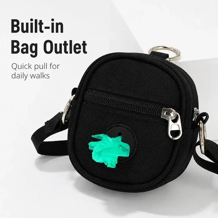 Pochette portable pour friandises pour chien en tissu Oxford
