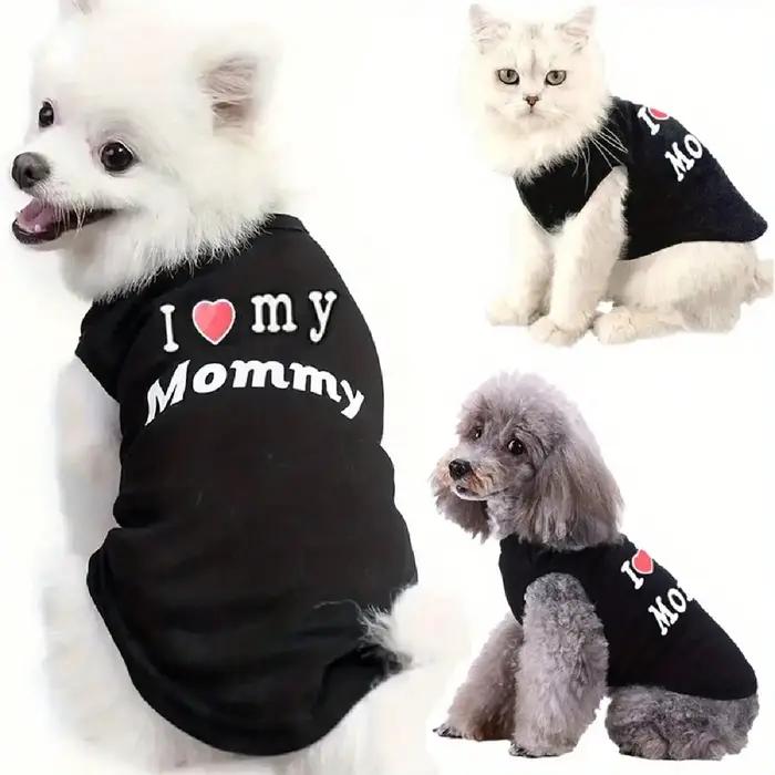 Gilet pour chien, T-shirt pour chiot "I Love My Daddy"