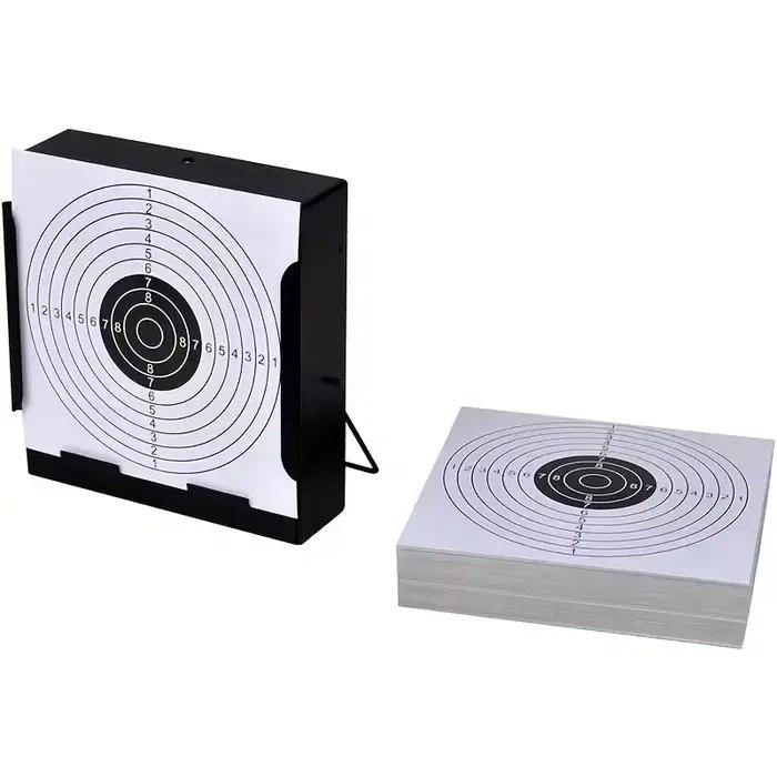 Cibles de tir pour paintball AirShot 5,5 pouces blanc avec piège à granules pour sécurité et durabilité occasions spéciales