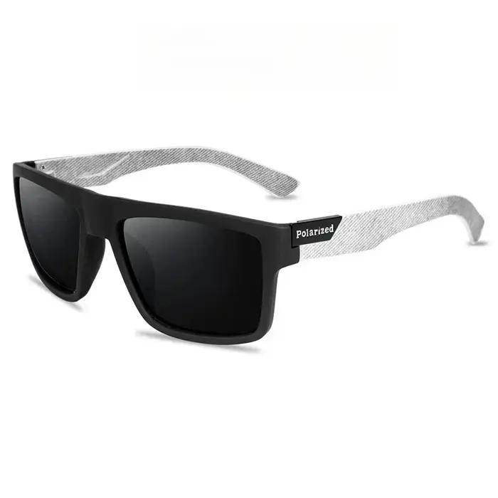 Lunettes de soleil polarisées luxe - Carrées vintage pour pêche