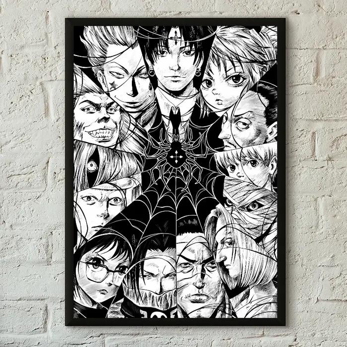 Affiche imprimée Anime Hunter X Hunter, décoration artistique pour la maison, le salon, la chambre à