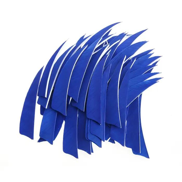 Boucliers en forme de plume de dinde robustes et colorés pour tir à l'arc et chasse 50 pièces par lot occasions spéciales
