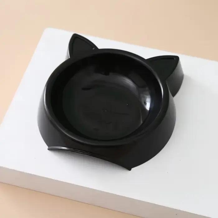 Bol pour chien en forme de chat charmant pour animaux de compagnie de petite/moyenne taille