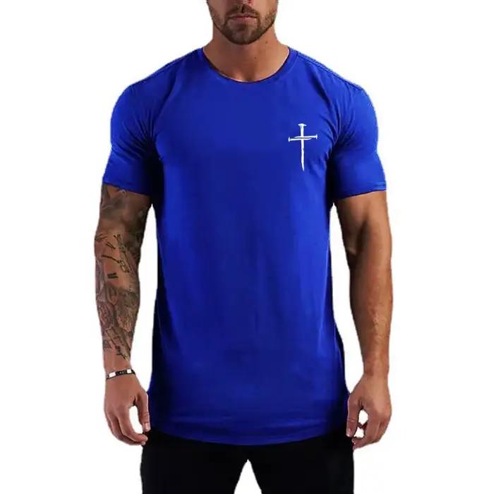 T-shirts de course imprimés pour hommes