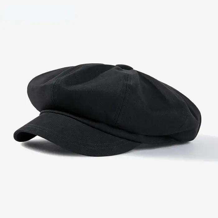 Mode béret mâle femme printemps été polyvalent classique Casquette peintre élégant rétro octogonal chapeau hommes femmes